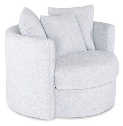 Midi Chenille Swivel Cuddler Chair - Teddy Star 