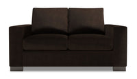 Sofa Lab Track Loveseat - Luxury Chocolate 