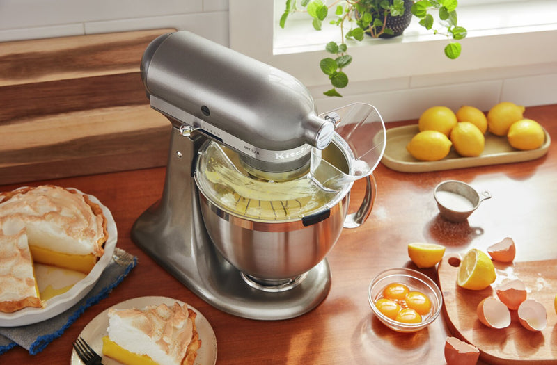 KitchenAid Artisan Series Tilt-Head Stand Mixer with Premium Accessory Pack - KSM195PSMS