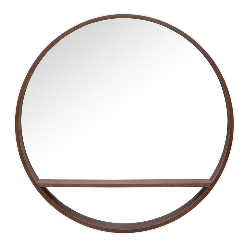 Round Mirror with Shelf - 32" x 32" | Miroir rond avec tablette - 32 po x 32 po | 32SHLGMR