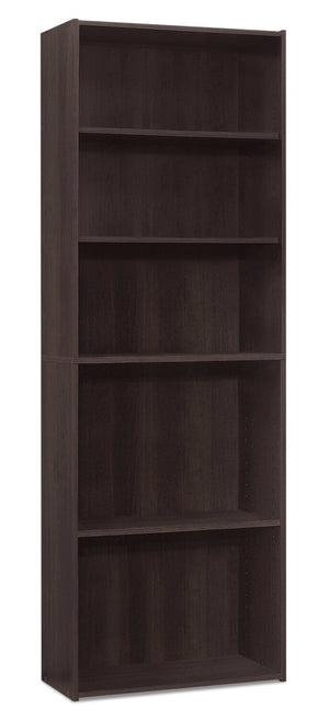 Slade 5-Shelf Bookcase - Espresso