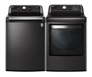 LG 6.3 Cu. Ft. Top-Load Washer and 7.3 Cu. Ft. Electric Dryer