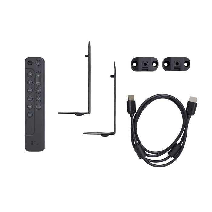 JBL 7.1.4 CH Dolby Atmos DTS:X Soundbar with Wireless Subwoofer and Detachable Surround Speakers (JBLBAR1000PROBLKAM)