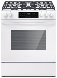 Frigidaire 5.1 Cu. Ft. Front-Control Gas Range with Quick Boil - FCFG3062AW 