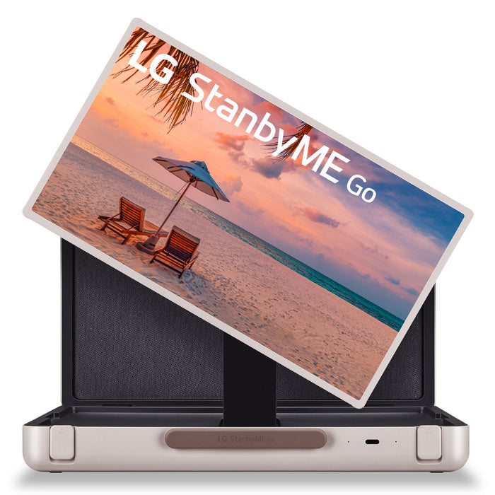 LG 27\" StanbyME Go 1080p FHD 60Hz Touch Screen Briefcase Design  (27LX5QKNA) 
