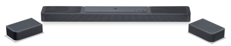 JBL 11.1.4 CH Dolby Atmos DTS:X Soundbar with Wireless Subwoofer and Detachable Speakers (JBLBAR1300BLKAM)