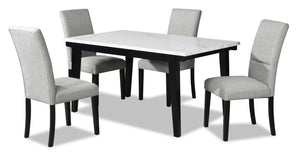 Verona 5-Piece Dining Package with Rectangular Dining Table