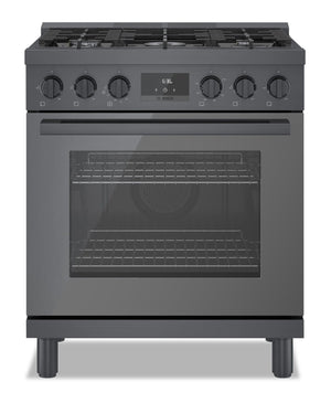 Bosch 800 Series 3.7 Cu. Ft. Industrial-Style Freestanding Gas Range - HGS8045UC