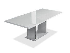 Raia Dining Table - Made in Italy, Pedestal Base, Modern, 71