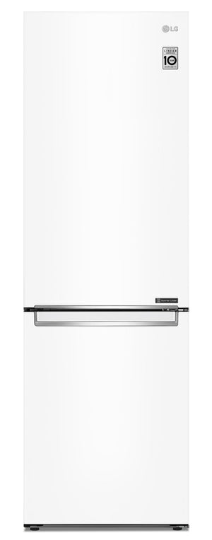 LG 12 Cu. Ft. Counter-Depth Bottom-Freezer Refrigerator - LBNC12231W