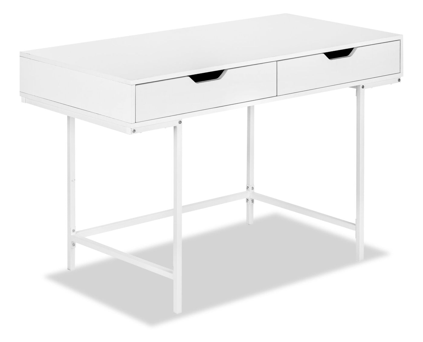 The brick discount white desk