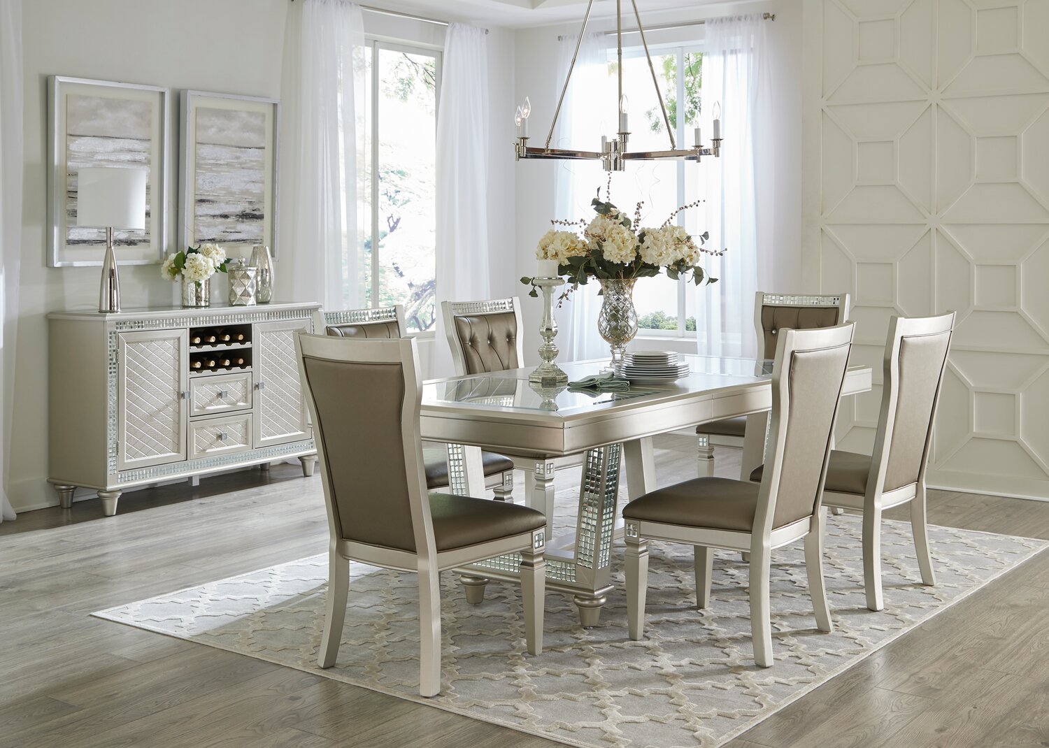 Twyla Pc Dining Set - Main Image
