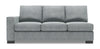 Sofa Lab Track LAF Sofa Bed - Luna Pewter