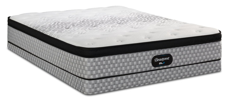 Beautyrest GL2 Eurotop Low-Profile Twin Mattress Set
