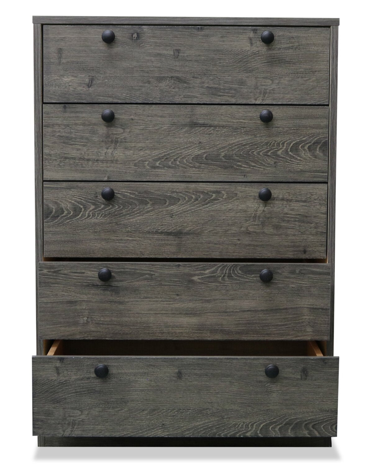 Hart Bedroom Chest of Drawers, 5-Drawer, 24.6"W x 36.2"H, Made in C... - The Brick Hart Bedroom Chest of Drawers, 5-Drawer, 24.6"W x 36.2"H, Made in C... - The Brick