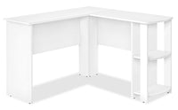 Eason L-Shaped Desk - White 