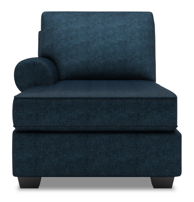 Sofa Lab Roll LAF Chaise - Luxury Indigo