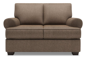 Sofa Lab Roll Loveseat - Luna Praline