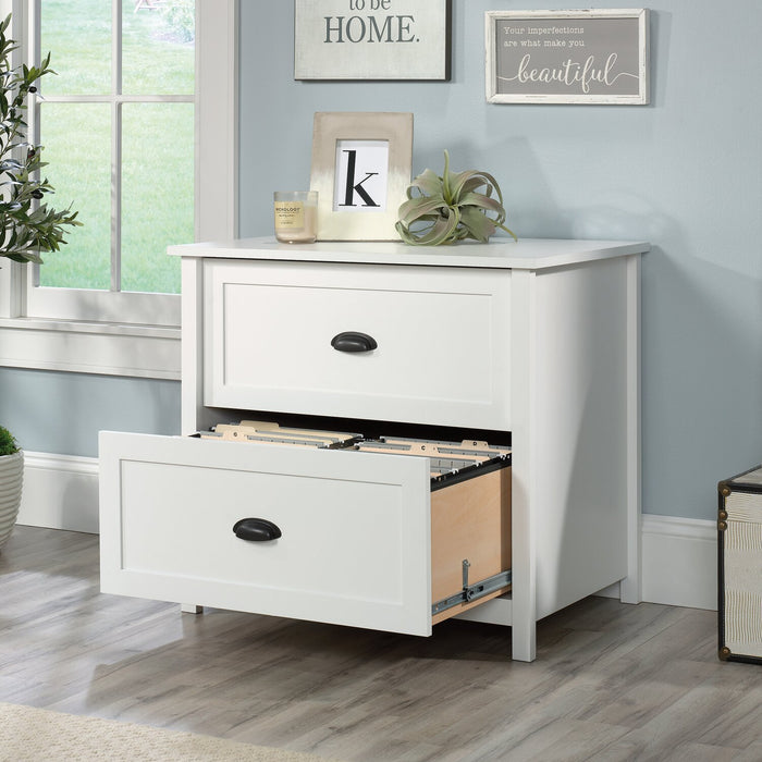Cayla 33.39\" 2-Drawer Filing Cabinet - Soft White