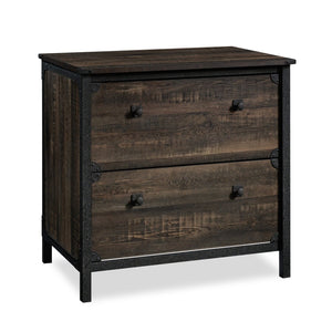 Lewis Lateral Filing Cabinet - Carbon Oak 