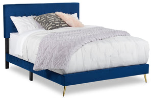 Gabi Queen Bed - Blue