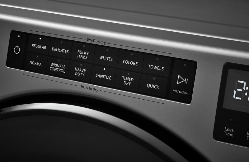 Whirlpool 7.4 Cu. Ft. Gas Dryer - Chrome Shadow - Stackable - WGD5605MC