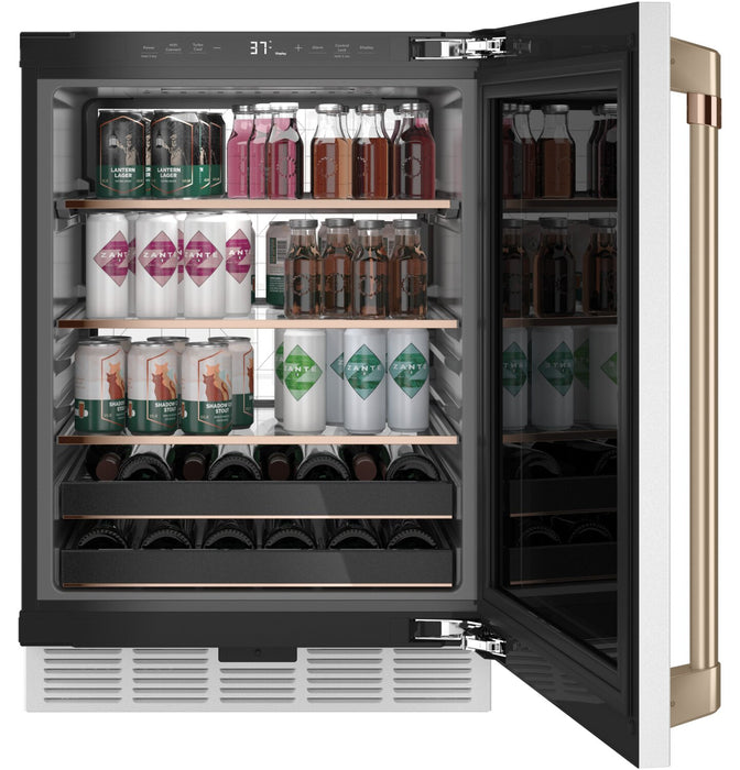 Cafe 24\" 5.1 Cu. Ft. Beverage Centre Refrigerator - White - CCP06BP4PW2