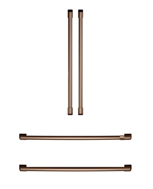 Café 4-Piece Brushed Copper Handle Kit for French-Door Refrigerator - CXQB4H4PNCU