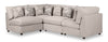 Evolve 4-Piece Sectional - Grey