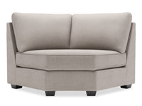 Sofa Lab Roll Curved Wedge - Pax Slate 