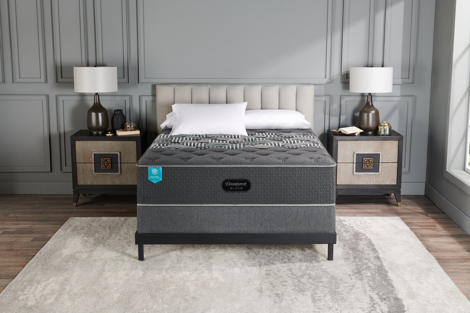 Beautyrest Black Hotel LowProfile Queen Boxspring The Brick