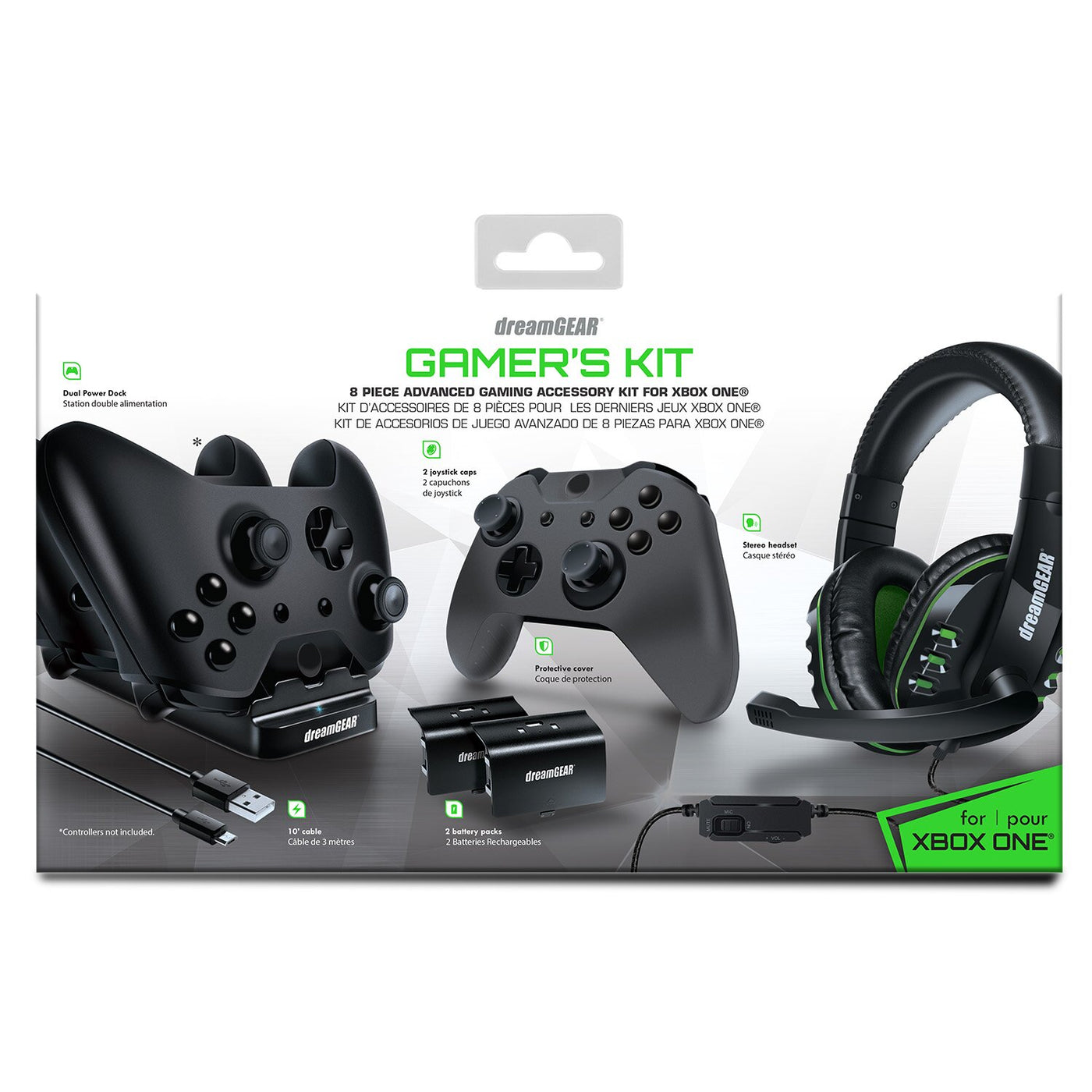 Dream Gear DGXBX-7601 Gamer's Kit XBOX Series XS Essential Accessoires [New  ]