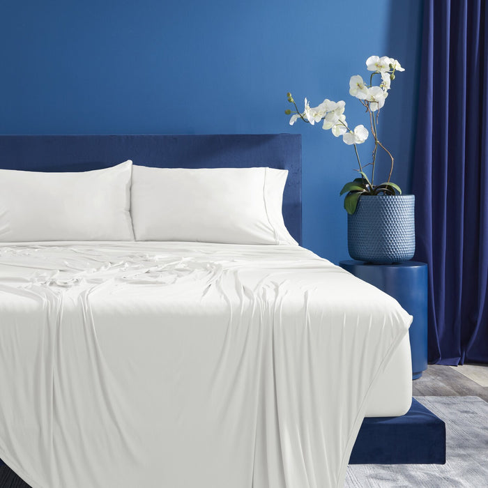 BEDGEAR Ver-Tex™ Performance 4-Piece Queen Sheet Set - Bright White