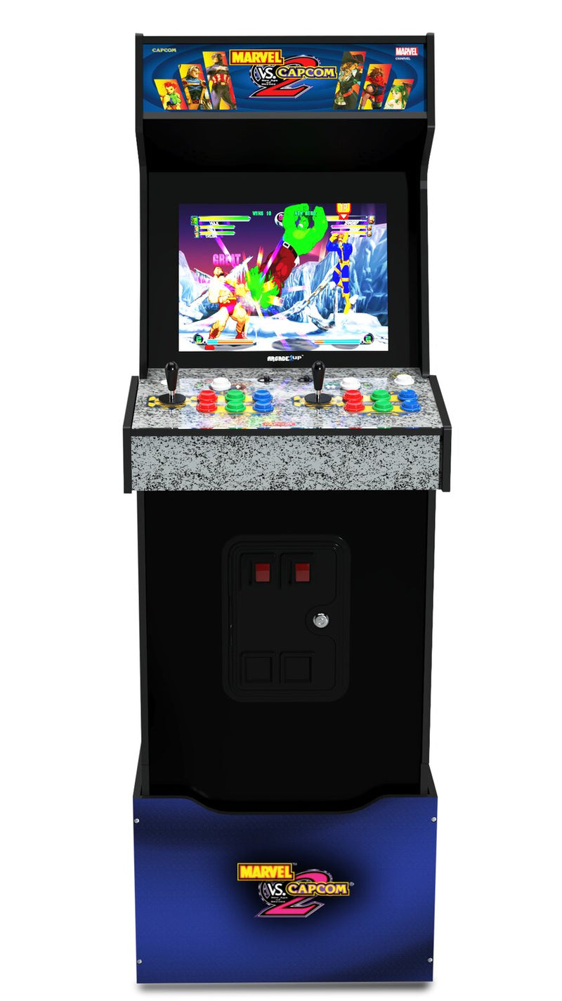 Arcade 1Up Marvel Vs. Capcom 2 Arcade Cabinet with Riser 