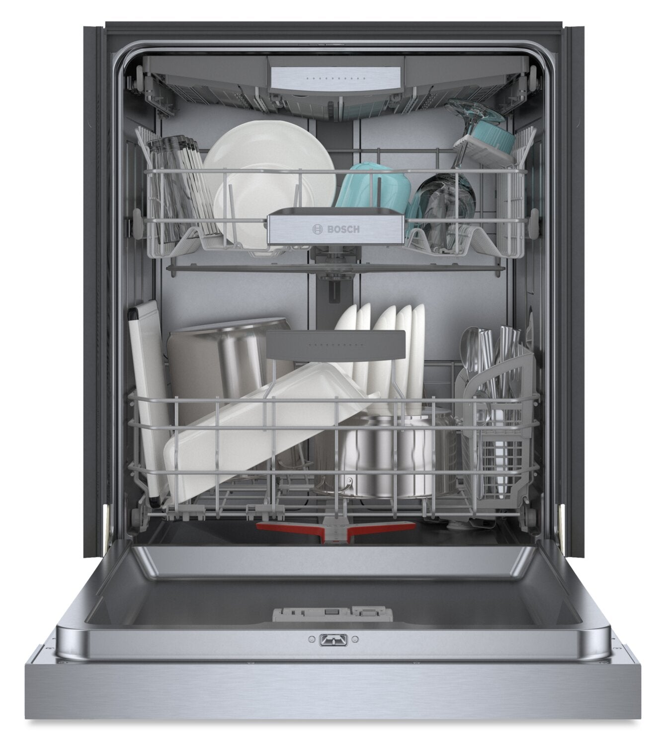 Bosch 800 Series Smart Dishwasher with CrystalDry™ and Third Rack