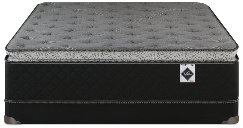 Springwall Sage Pillowtop Low-Profile Twin Mattress-in-a-Box Set