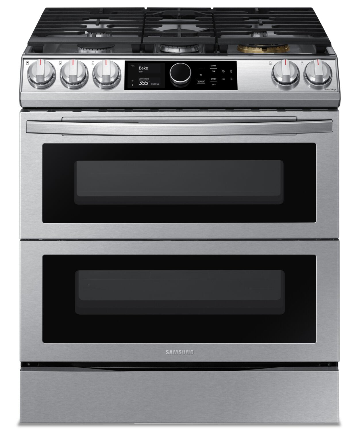 Samsung 30 Fingerprint Resistant Black Stainless Steel Slide In Dual Fuel  Range, Maine's Top Appliance and Mattress Retailer