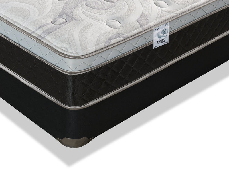 Springwall Pisa II Eurotop Low-Profile King Mattress Set