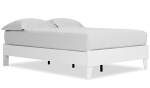 Wolf Full Platform Bed - White