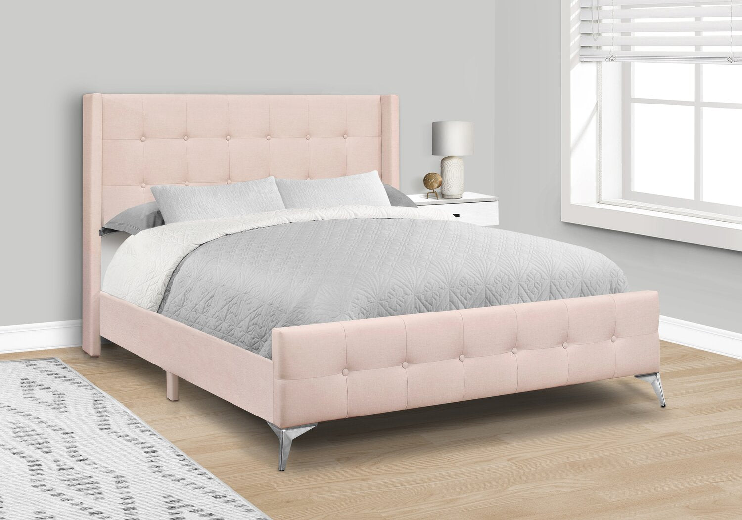 Pink bed full size hotsell