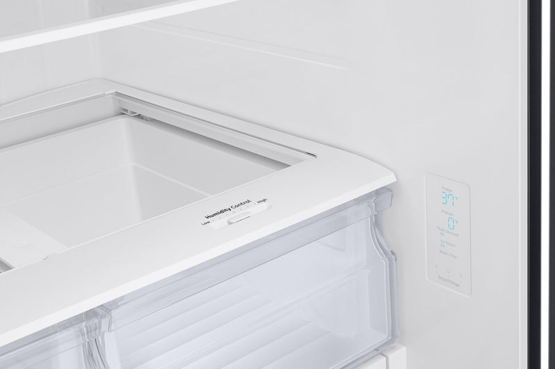 Samsung 30\" 22.1 Cu. Ft. French-Door Refrigerator - Black Stainless Steel - RF22A4111SG/AA