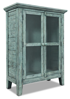 Rocco Small Accent Cabinet - Blue| Armoire décorative Rocco petite - bleue| ROCBSACC