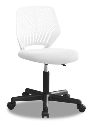 Luke Office Chair - White | Chaise de bureau Luke - blanche | LUKWHCHR
