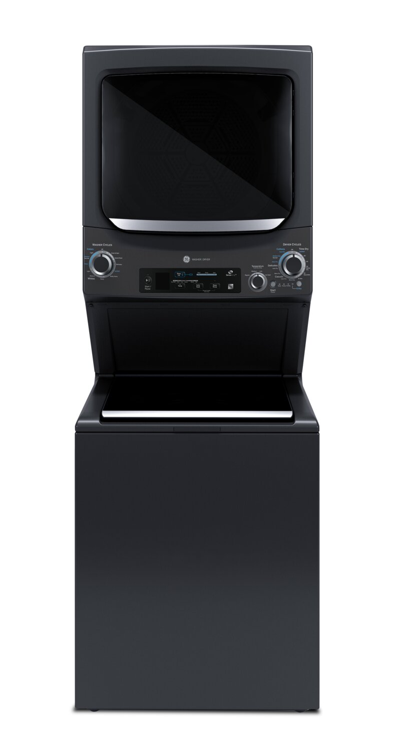 GE Unitized Spacemaker Washer and Electric Dryer Combination - GUD5 ...