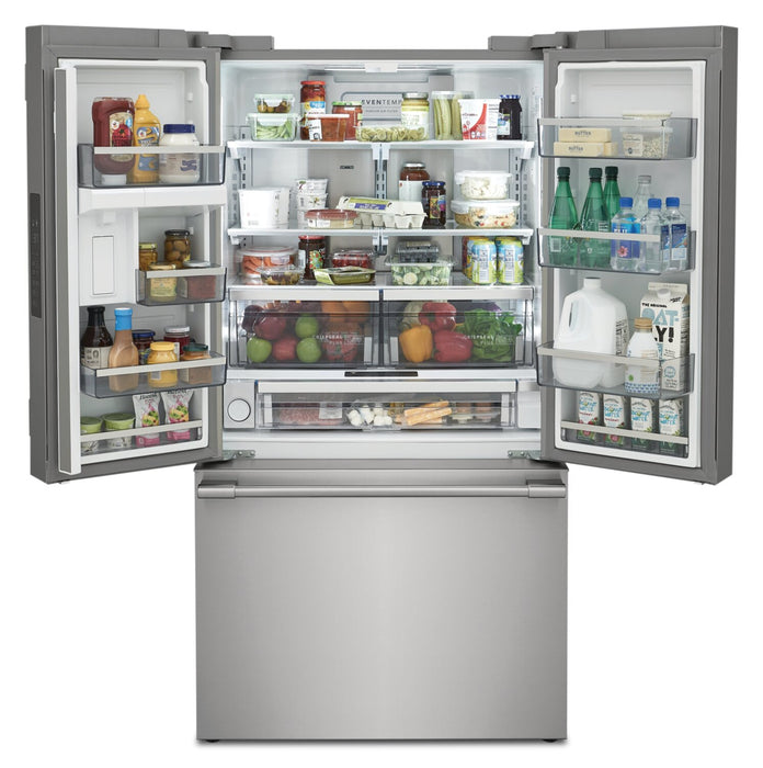 Frigidaire Professional 36\" 23.3 Cu. Ft. Counter-Depth French-Door Refrigerator - Smudge-Proof® Stainless Steel\t - PRFG2383AF