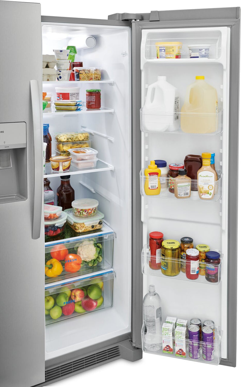 Frigidaire 25.6 Cu. Ft. SidebySide Refrigerator FRSS2623AS The Brick