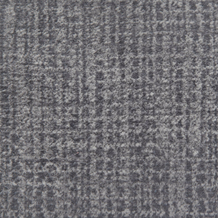 DESIGNED2B 36\" Chenille Fabric Swivel Rocker Reclining Chair - Fighter Charcoal Grey