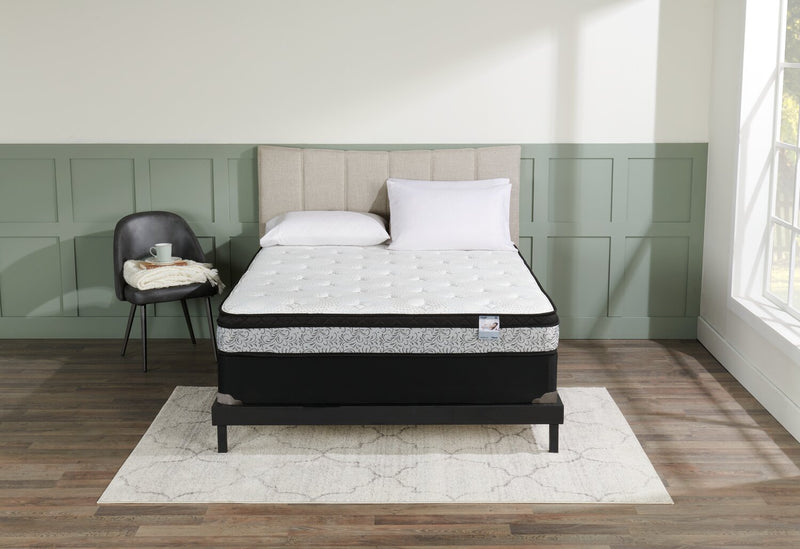 Springwall Huron 2.0 Eurotop Low-Profile Queen Mattress Set
