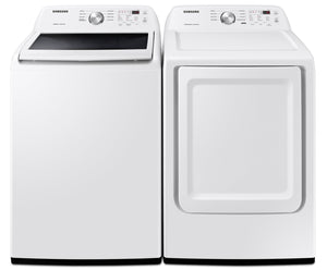 Samsung 5.2 Cu. Ft. Top-Load Washer and 7.2 Cu. Ft. Electric Dryer