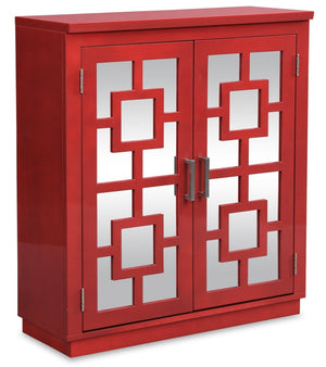 Darci Accent Cabinet - Red